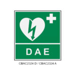 Cartello presenza defibrillatore